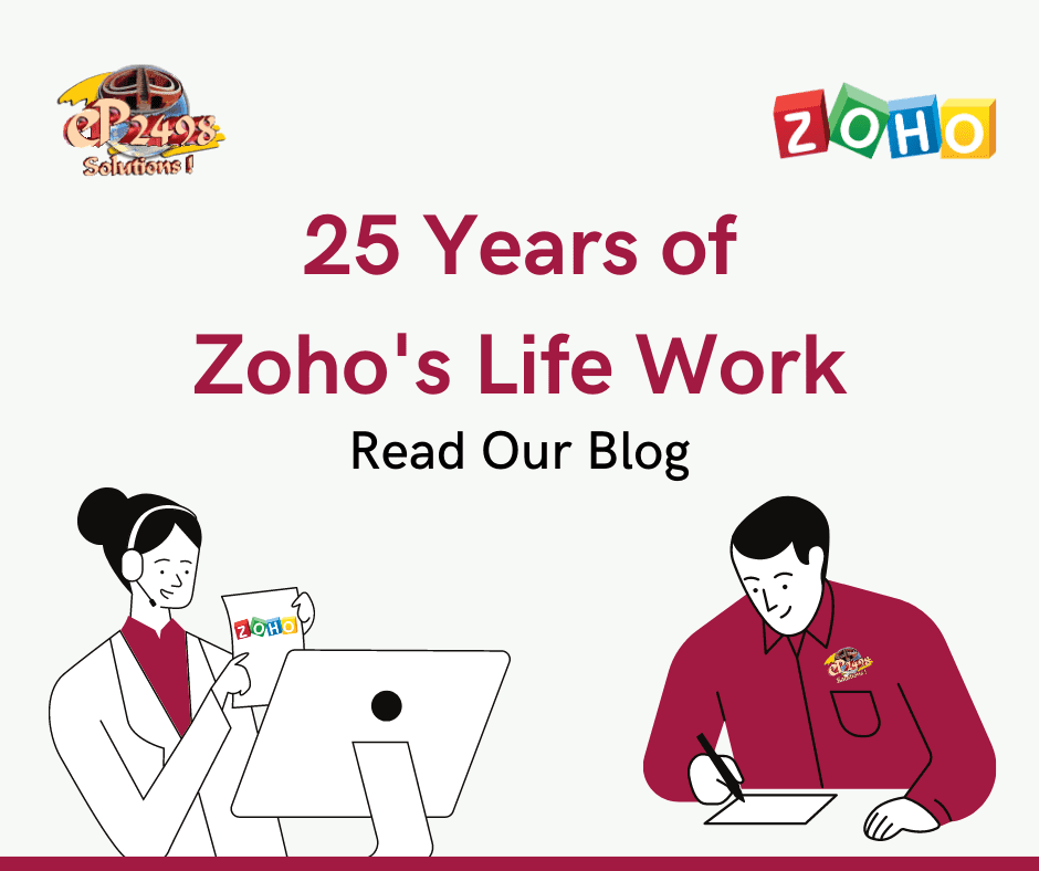 More Than 25 Years of Zoho.